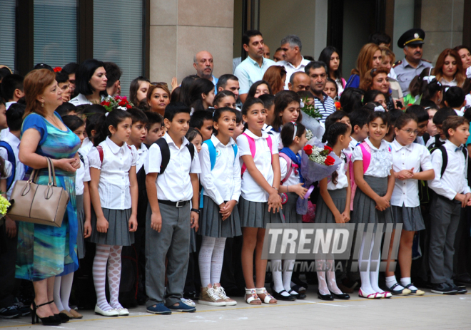 Azerbaijan marks Knowledge Day. Baku, Azerbaijan, Sep.15, 2015